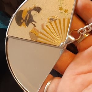 Mirror fan vintage